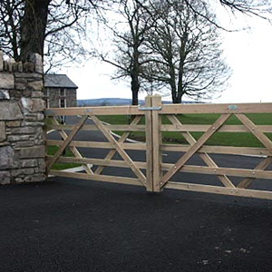 Timber Entrance Gates