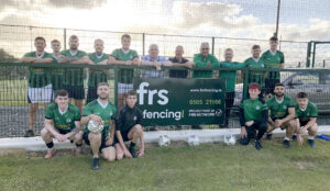 BT Harps Club with FRS Fencing Sign