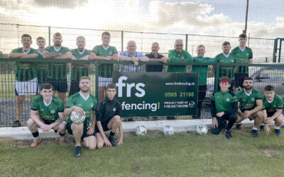 PITCH PERFECT: FRS Fencing recently provided fencing for BT Harps Soccer Club in Templemore.