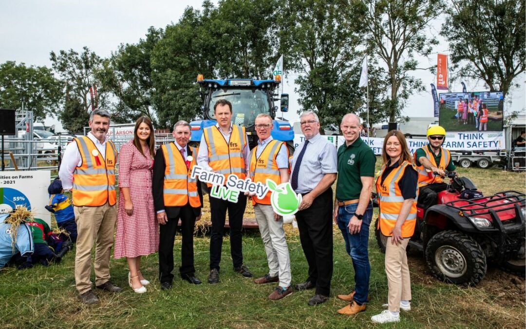 Successful Double Ministerial Launch of Farm Safety Live at the Tullamore Show 2022