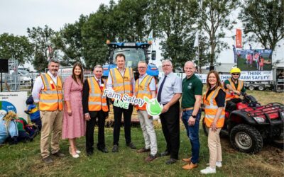 Successful Double Ministerial Launch of Farm Safety Live at the Tullamore Show 2022