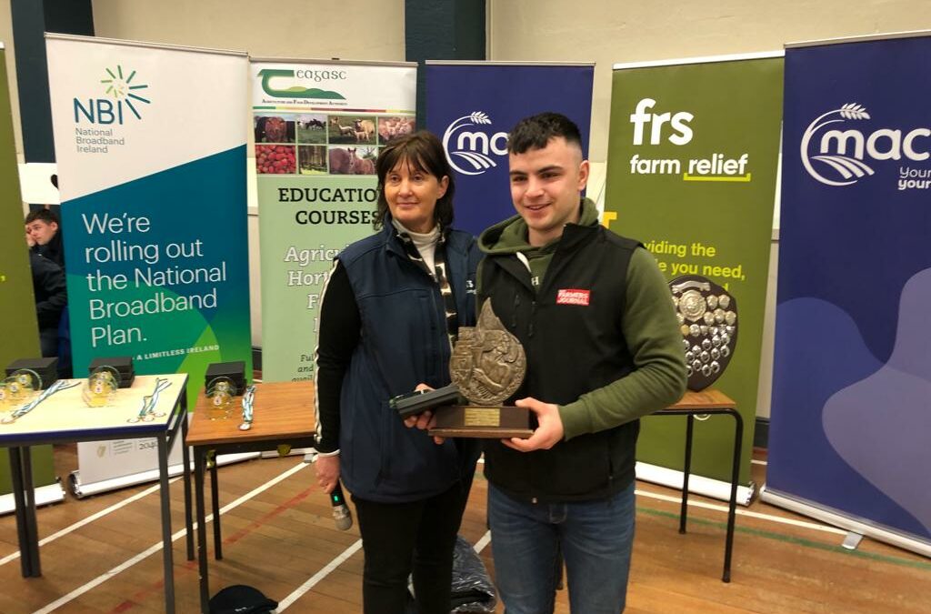 FRS Memorial Scholarship Awarded to Gurteen Agricultural Student