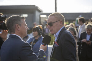Colin Donnery speaking to Racing TV